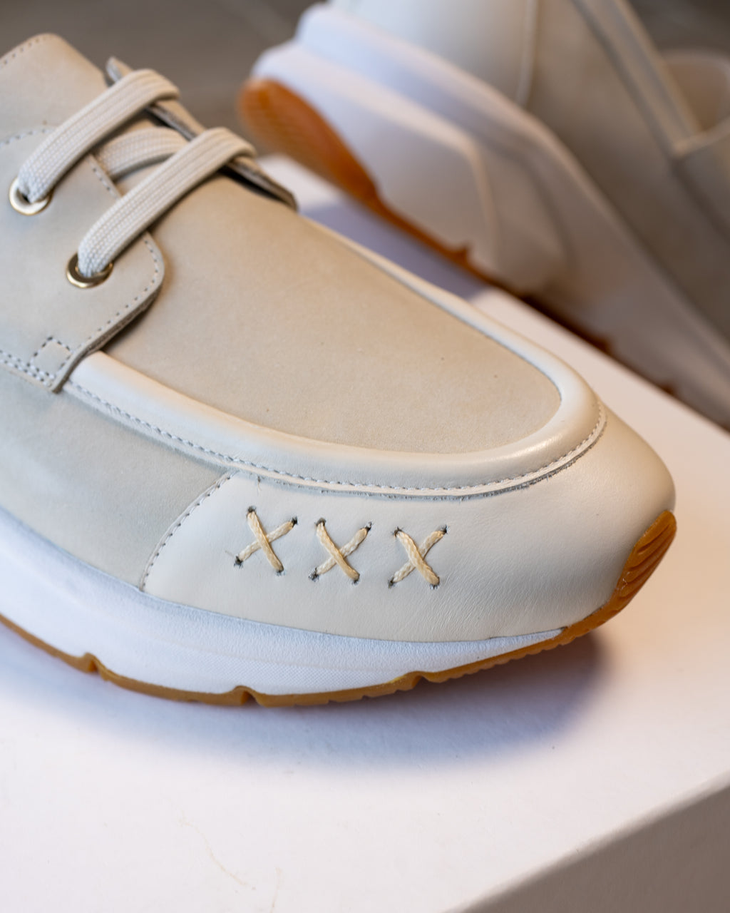 Mocassin 3019 Crème