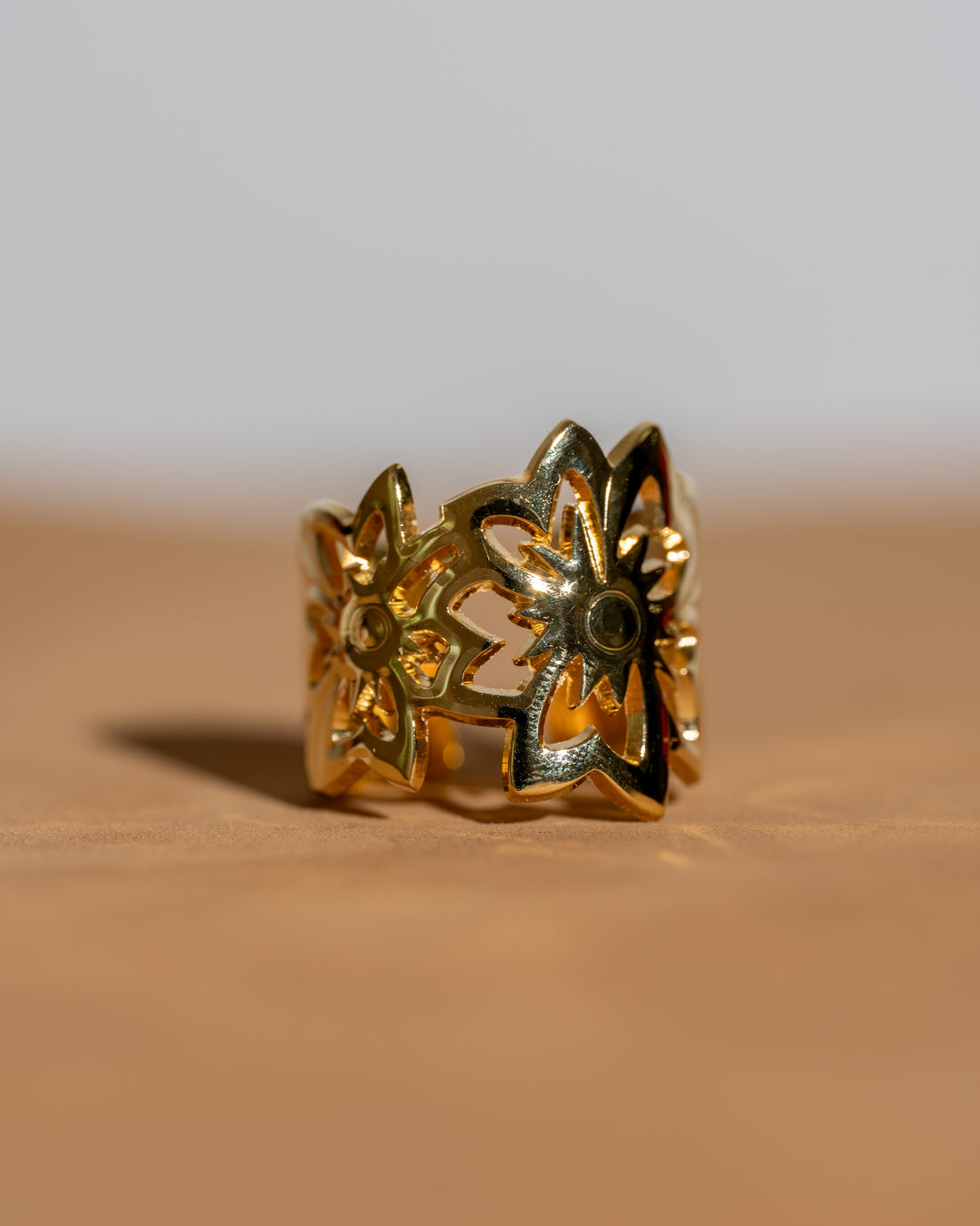 Bague Fleur Solaire