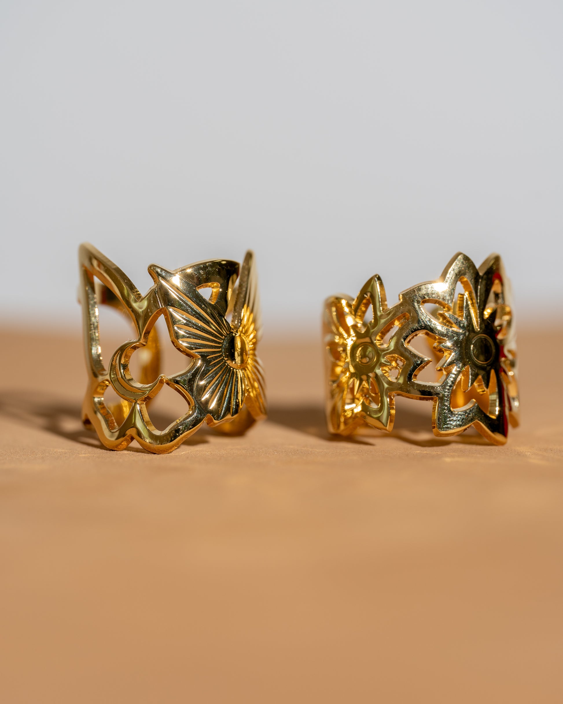 Bague Fleur Solaire