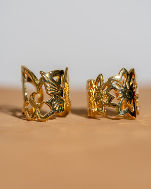 Bague Fleur Solaire