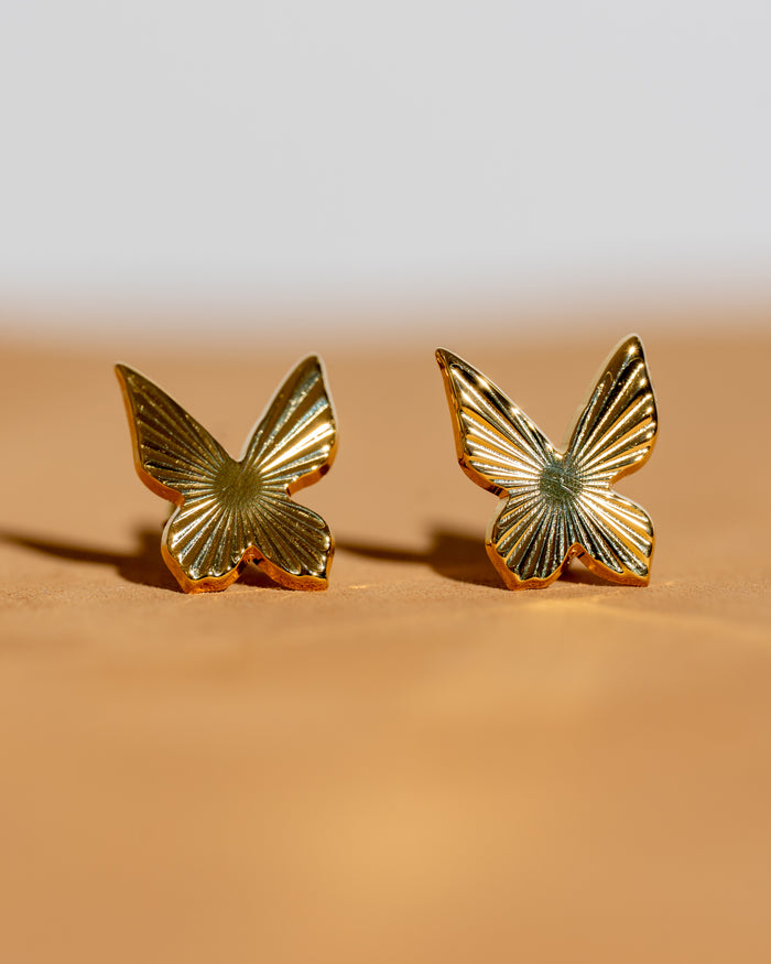 Boucles d'oreilles Papillon Solaire