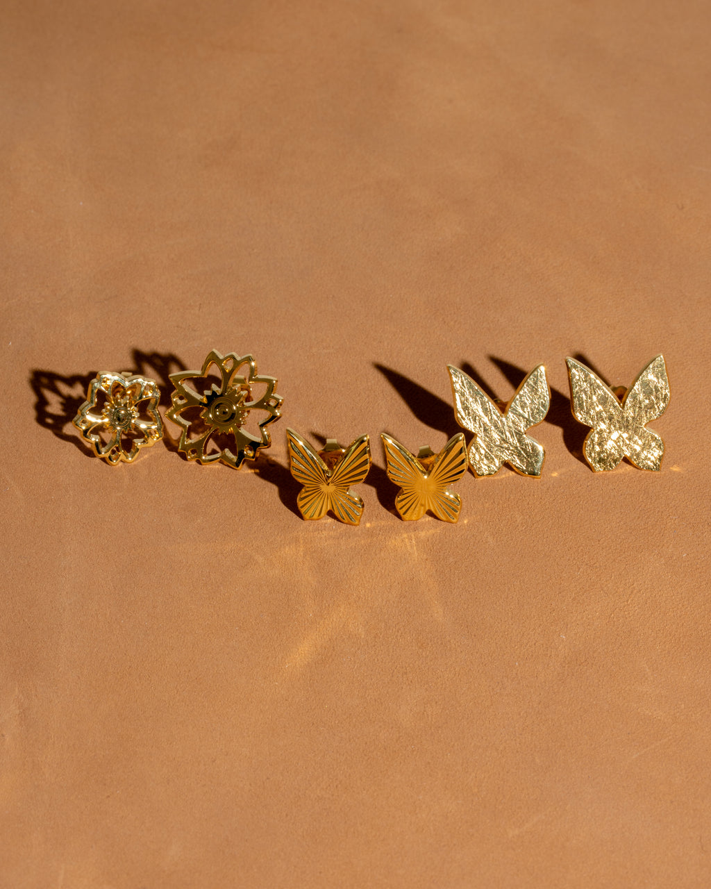 Boucles d'oreilles Papillon Lumière