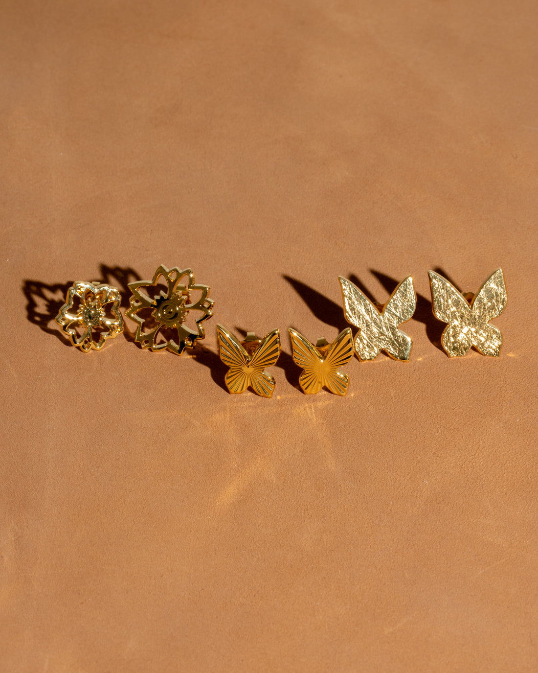 Boucles d'oreilles Papillon Lumière