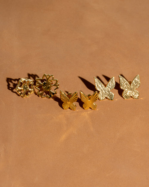 Boucles d'oreilles Fleur Solaire