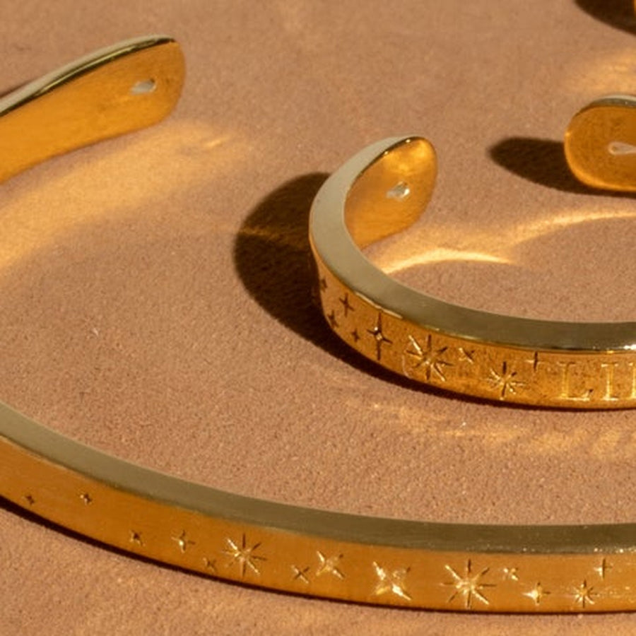 Bijou doré à l'or fin